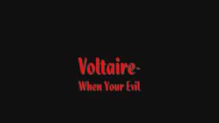 Voltaire When Your Evil [upl. by Towrey]