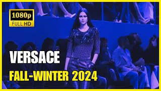 Défilé Versace 👑  AutomneHiver 2024  Milan Fashion Week 🇮🇹 [upl. by Hannie]