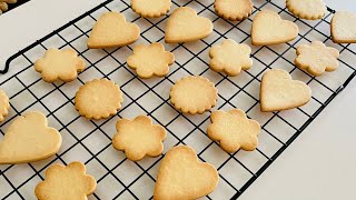 BEST Basic Cookies Recipe  Super Easy and Crunchy Homemade Cookies [upl. by Rica]