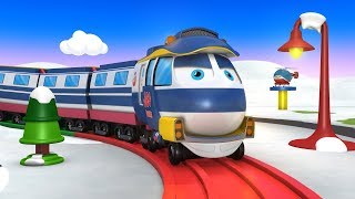 Choo Choo Trains For Toddlers  Toy Factory Train Thomas The Train  JCB [upl. by Assil]