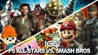 Comparing PlayStation AllStars and Super Smash Bros [upl. by Malim762]