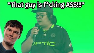 OpTic FormaL Has Something To Say To RyaNoob After He Disrespects OpTic At HCS Arlington [upl. by Niko]