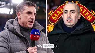 The disruption has started ✅  Neville reacts to Man Uniteds appointment of Omar Berrada [upl. by Eyla]