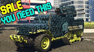 GTA  SALE  Halftrack  Best Defensive Capability [upl. by Adin]