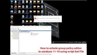 gpeditmsc  GROUP POLICY EDITOR  MISSING FILE IN WINDOW 11 HOME SINGLE LANGUAGE HOW TO ENABLE [upl. by Anez137]