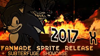 2017 X FANMADE SPRITE RELEASE  SUBTERFUGE SHOWCASE  SONIC LEGACY  FRIDAY NIGHT FUNKIN [upl. by Chaddy]