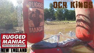 Rugged Maniac 2017 All Obstacles [upl. by Kurman]