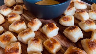 Two Ingredient dough Pretzel Bites  Step by Step Tutorial  How to make Easy Pretzel Bites [upl. by Alegnat]