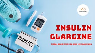 insulin glargine  Uses Dosage Side Effects amp Mechanism  Lantus [upl. by Halas]