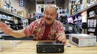 is a Mini amp really an Amplifier review of Pyle PCAU48BT 2x 120 watts [upl. by Eelime]