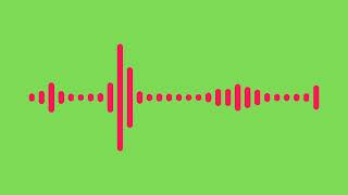 Audio Wave  copyright free spectrum green screen  Asim Official Tech [upl. by Kraul]