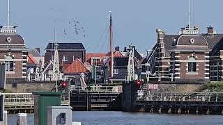 Lemmer holland friesland lemmer sailing dutchtuber travel watersport [upl. by Lumbye]