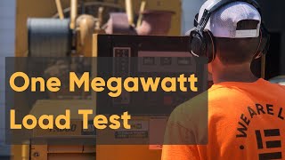 One Megawatt CAT Generator Load Test [upl. by Nyl]