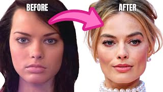 Margot Robbie From Natural Beauty to Plastic Surgery Perfection [upl. by Sualkin]