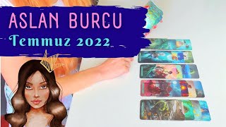 ⭐ASLAN BURCU Temmuz 2022 Burç Yorumları  O Geliyor 💖  Aslan Burcu Tarot [upl. by Varien]