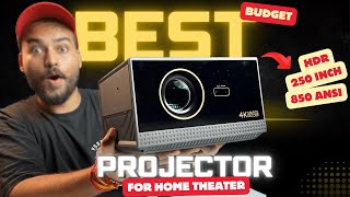 Best BUDGET PROJECTOR for Home Theater ⚡️ HUGE 250INCH amp HDR Support  PixPaq VIVID Projector [upl. by Harald598]