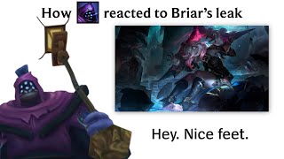 League Champions react to Briar [upl. by Havstad312]