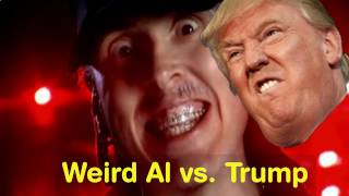 Weird Al vs Trump Accordion Battle [upl. by Ahseinad]