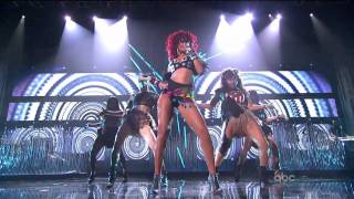 Rihanna  Whats My Name  Only Girl American Music Awards 2010 High Definition [upl. by Vernice]