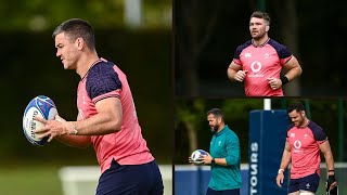 IREvSCO Robbie Henshaw absent as Ireland train ahead of Scotland clash [upl. by Aileduab]