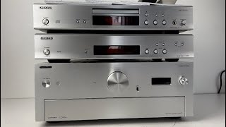 Onkyo A9070 Amplifier  DX7355 CD Player  T4355 Tuner [upl. by Harriette]