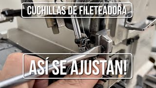 Ajustamos las cuchillas de una Overlock Fileteadora también centramos las agujas I PS 20 [upl. by Lsil]