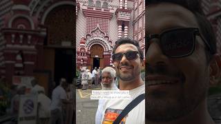 The beautiful red mosque in Sri Lanka 🥰 [upl. by Notliw]