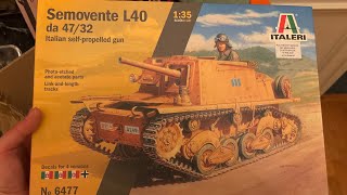 Italeri’s 135 scale Semovente L40 da 4732 Review [upl. by Iharas]