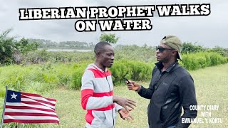 THIS GREBO PROPHET WALK ON WATER HISTORIC HOLY LAND IN MARYLAND COUNTY SOUTHEASTERN LIBERIA [upl. by Ful992]