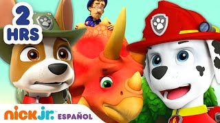 Paw Patrol Patrulla de cachorros  ¡2 horas de aventuras animales  Nick Jr en Español [upl. by Airual]