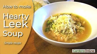 Leek Soup  Recipe [upl. by Alene]