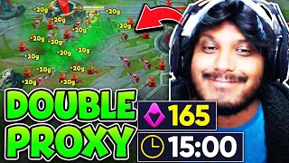 The Story of how I hit 12 CS per minute with Double Proxy Singed NEW RECORD [upl. by Iorio]