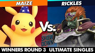 Scrims Showdown 63  Maize Pikachu Vs Rickles Ganondorf SSBU Ultimate Tournament [upl. by Leisha634]