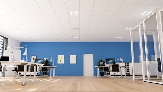 Rockfon® System T24 X™  Plafond Installatie Systeem [upl. by Acinonrev]