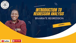 Introduction to Regression Analysis in R  How to Build Bivariate Regression Models From Scratch [upl. by Aynatan]