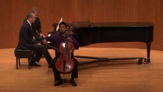 Klein Competition 2017  Bach Cello Suite 3  Prelude Sarabande Gigue [upl. by Barnebas]