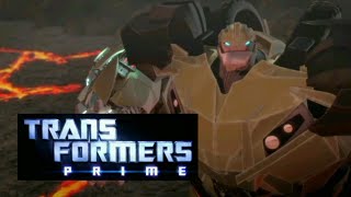 Bulkhead VS Hardshell  Transformers Prime S2E15 [upl. by Ayikur]