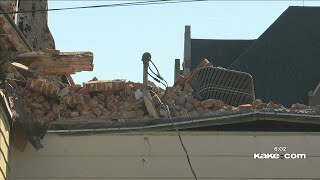 Its my livelihood restaurant owner devastated after roof collapsed [upl. by Lamiv]