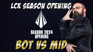 Team BOT vs Team MID  LCK Season Opening 2024 [upl. by Melitta]