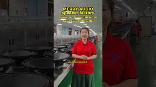 Canton Fair1519th October 2024 MERRY AUDIO SPEAKER FACTORY Area A Gates 80 B0304 audio speaker [upl. by Gnuj]