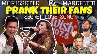 FANS GOT PRANKED by Morissette and Marcelito Pomoy Duet of Secret Love Song on Wish Music Awards [upl. by Seagraves]