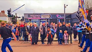 CAMLACHIE LOYAL STAR FLUTE BAND  Whitburn annual band parade 2024 [upl. by Etteniotna]