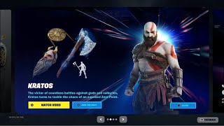 KRATOS RETURN TO FORTNITE TODAY VERY LIKELY Kratos Return Leviathan Axe Pickaxe released Fortnite [upl. by Yeslrahc]