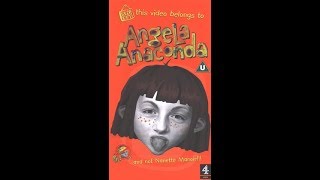 Original VHS Opening Angela Anaconda Series 1  Episodes 16 UK Retail Tape [upl. by Arlie843]