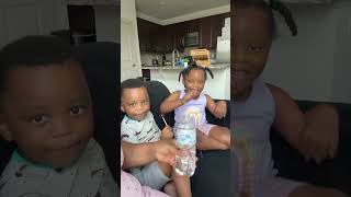 Not her start dancing 🤣🤣baby funny momlife comedyyoutubeshorts mom shortsviral challenge [upl. by Kariotta654]