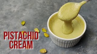 2 Ingredients Pistachios Cream  Homemade Pistachio Butter Recipe mamagician [upl. by Agripina]