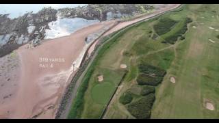 The Coastal Stretch at The West Kilbride Golf Club [upl. by Aerdnahc]