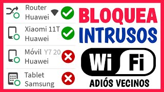 Cómo BLOQUEAR DISPOSITIVOS de tu Red WiFi [upl. by Debra]