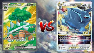 Pokemon TCG Live Torterra EX VS Dialga VSTAR Metang [upl. by Agathe210]