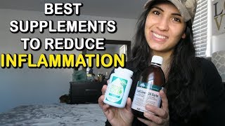 Best Supplements For Reducing Inflammation [upl. by Rratsal]